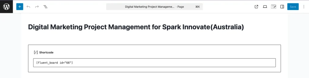 Now go and paste it into the page where you want it displayed.